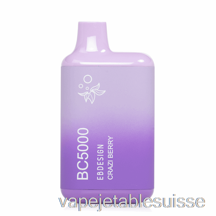 Vape Suisse Bc5000 Jetable Crazi Berry